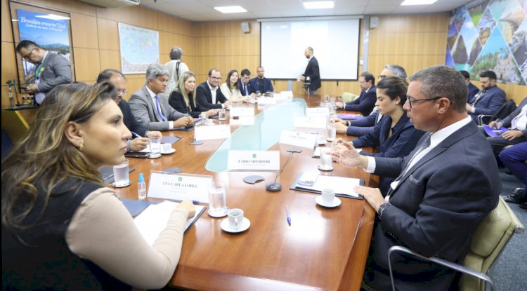 Em reunião com a Gol, governador Fábio garante abertura de voos diários para Salvador e Belo Horizonte.