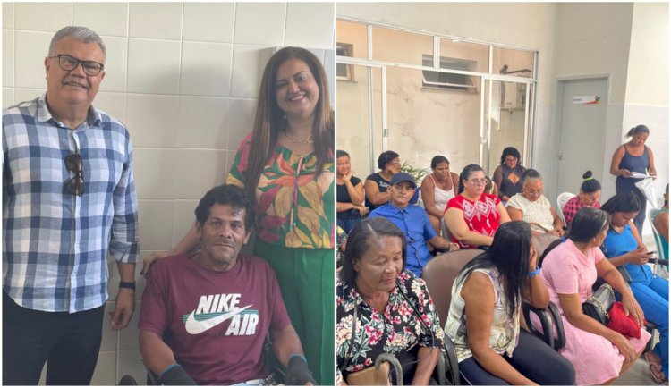 Em Arauá, Secretaria de Saúde realiza mais uma entrega do  programa Arauá Sorrindo.