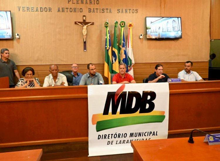 MDB em Sergipe fortalece sua base com dois Congressos Municipais em Laranjeiras e Riachuelo