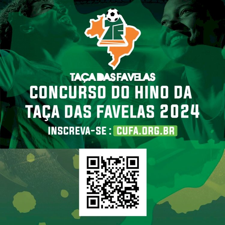 CUFA realiza concurso para escolha do hino da Taça das Favelas