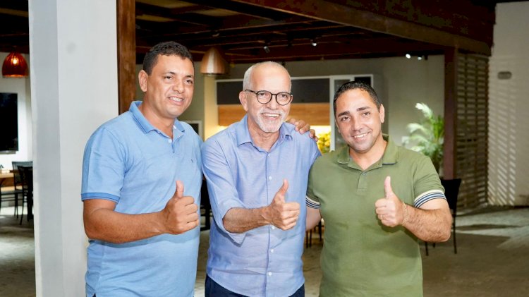 Edvaldo Nogueira visita Cristinápolis e firma aliança com o prefeito Sandro