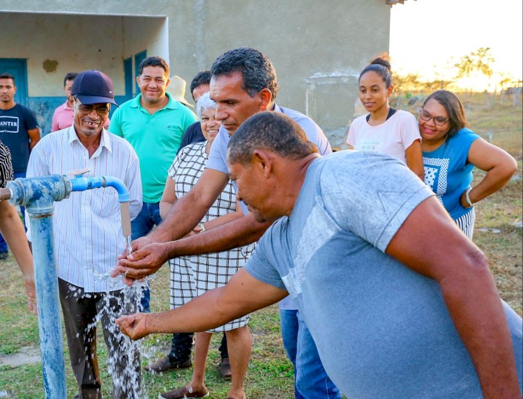 Lagarto: recursos indicados pelo deputado Gustinho Ribeiro garantem abastecimento de água para 2 mil famílias