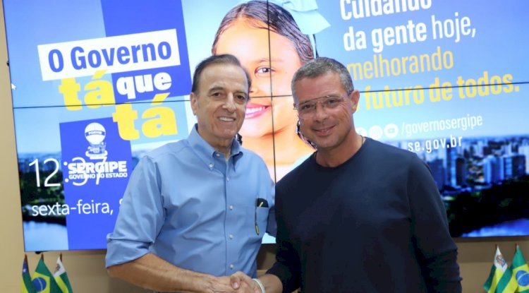 Saúde não deve ser objeto de politização, diz governador ao receber diretor do Hospital de Amor, Henrique Prata