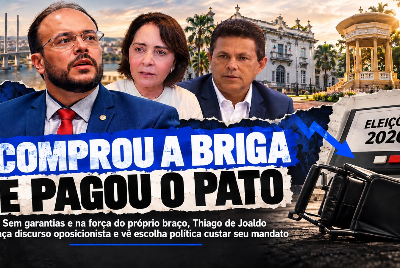 Comprou a briga e pagou o Pato: sem garantias e na força do próprio braço, Thiago de Joaldo abraça discurso oposicionista e vê escolha política custar seu mandato