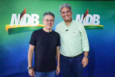 Prefeito Samuel Carvalho manifesta apoio a Alessandro Vieira após decisão por pré-candidatura independente