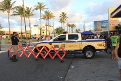 Trânsito de Aracaju terá alterações temporárias no fim de semana