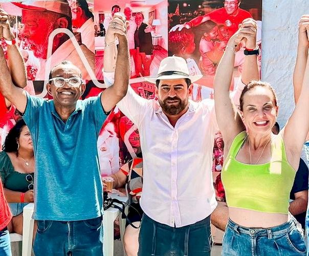 Danilo e Lurian Lula celebram nomeação de ex-vice-prefeito de Barra dos Coqueiros para espaço no governo federal.