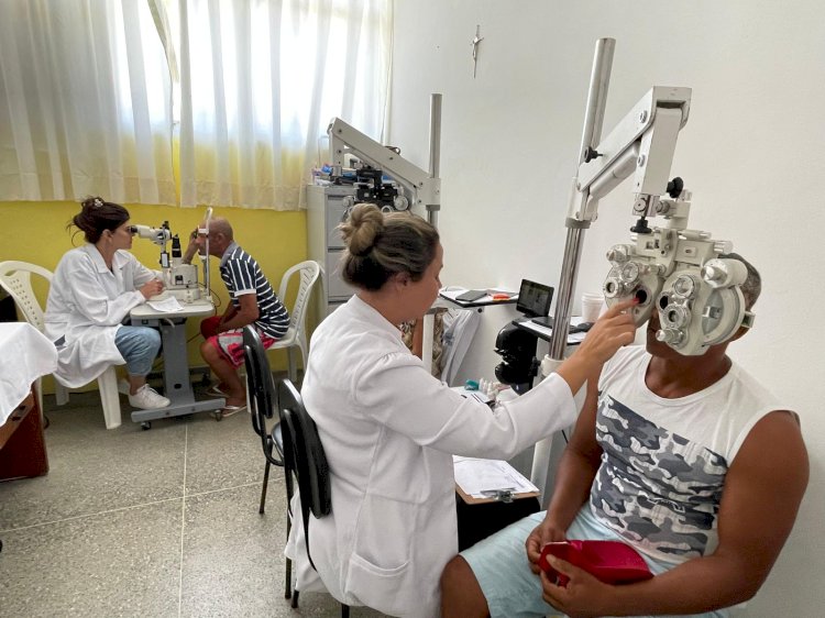 Prefeitura de Arauá realiza 120 atendimentos oftalmológicos em um dia