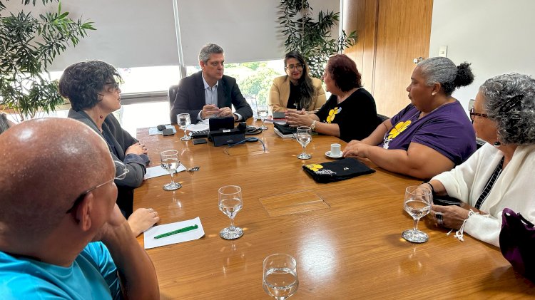 Ministro Márcio Macêdo Recebe Representantes do Comitê Nacional de Enfrentamento à Violência Sexual contra Crianças e Adolescentes