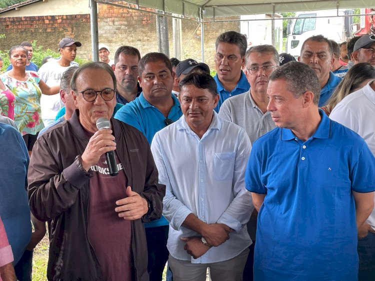 Deputado Luiz Fonseca participa de visita do governador a Boquim e o agradece pelos importantes investimentos feitos em sua terra