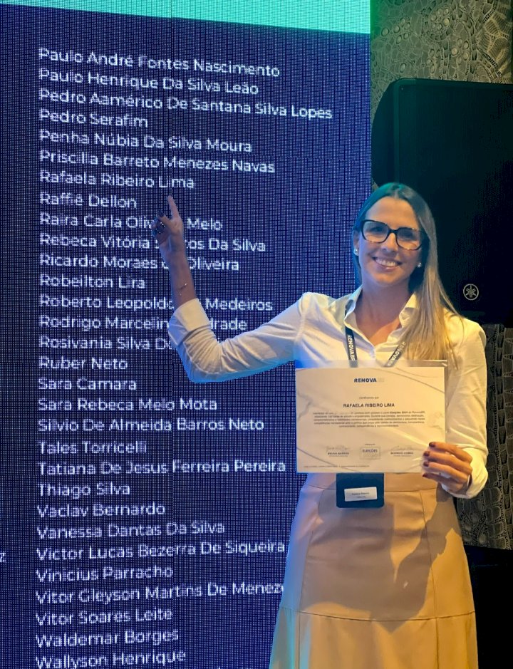 Rafaela de Hilda participa de Encontro Regional do RenovaBR em Pernambuco