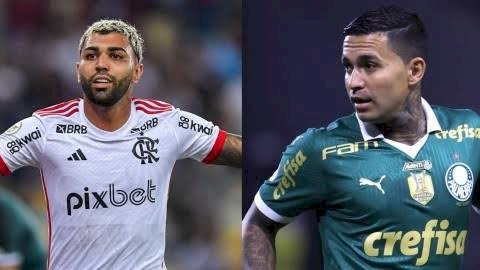 Palmeiras e Flamengo articulam possível troca entre Dudu e Gabigol