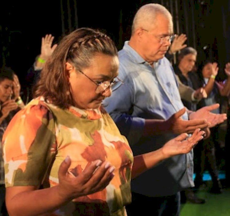 Sempre juntos: Carminha e Inaldo colados em inaugurações e eventos