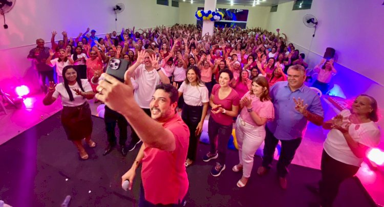 Mulheres de Itaporanga apoiam Ivan Sobral em pré-candidatura à prefeitura