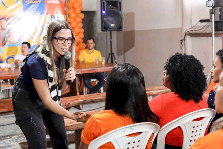 Juventude lagartense debate o futuro com Rafaela de Hilda na Colônia Treze