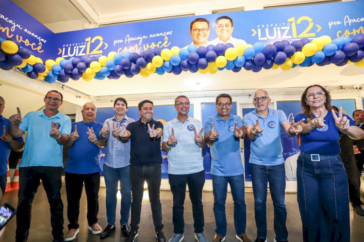 Aracaju 2024: Inauguração de comitê destaca a ascensão política de Luiz Roberto e Fabiano